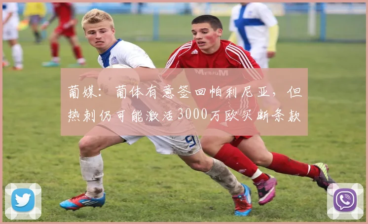 葡媒：葡体有意签回帕利尼亚，但热刺仍可能激活3000万欧买断条款